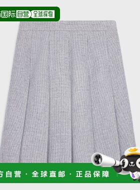 CELINE 女士半身裙 RJ02V0F85FYP2 SS2025 灰色 CELINE skirt