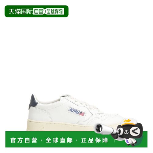 AUTRY 女士运动鞋 AULWLL12 SS2026 白色 徽标运动鞋小白鞋休闲