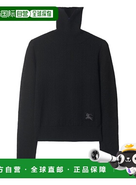 BURBERRY 女士针织衫 8113584X AW2025 黑色