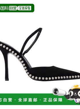 1h可退 ALEXANDER WANG 女士高跟鞋 30425P027 AW2025 黑色单鞋
