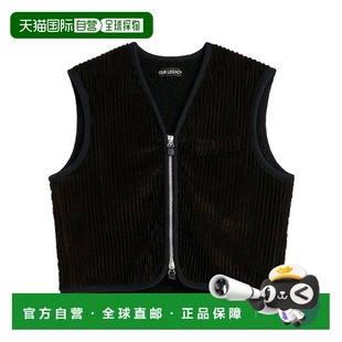 马甲 男士 M4251TP AW2025 拉链马甲 OUR 黑色 LEGACY