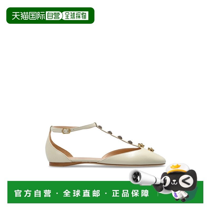 CHLOÉ 女士芭蕾乐福鞋 CH26S16KWP122 SS2026 乳白色