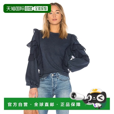 1h可退 潮奢 Tularosa 女士 猫咪图案皱褶毛衣 TRSO904QS17