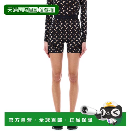 奢淘 MARINE SERRE MOON JERSEY迷你短裤 女 WSH007ACJER0001