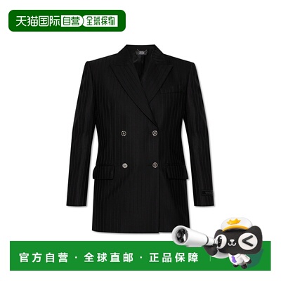 VERSACE 女士外套 10219471A162601B000 AW2025 黑色