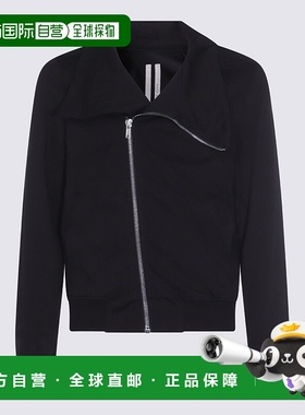 RICK OWENS 男士针织衫 RU02E1272BA09 AW2025 高领黑色长袖