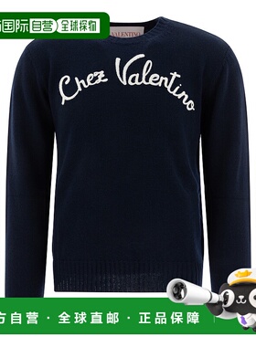 VALENTINO 男士针织衫 6V3KC33LAR8D51 SS2025 蓝色