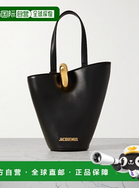 1h可退 潮奢 Jacquemus 女士 The Bambola 小号精饰不对称皮革手