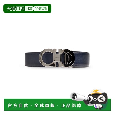 SALVATORE FERRAGAMO 男士腰带 679535DOUBLEADJUS790261GRAPHITE