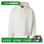 Studios 艾克妮 白色 1h可退 女士 Acne Fleece Logo 潮奢 连帽衫