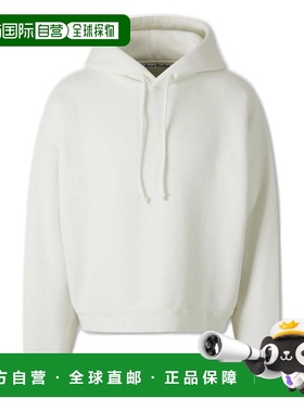1h可退 潮奢 Acne Studios 艾克妮 女士 白色 Logo Fleece 连帽衫