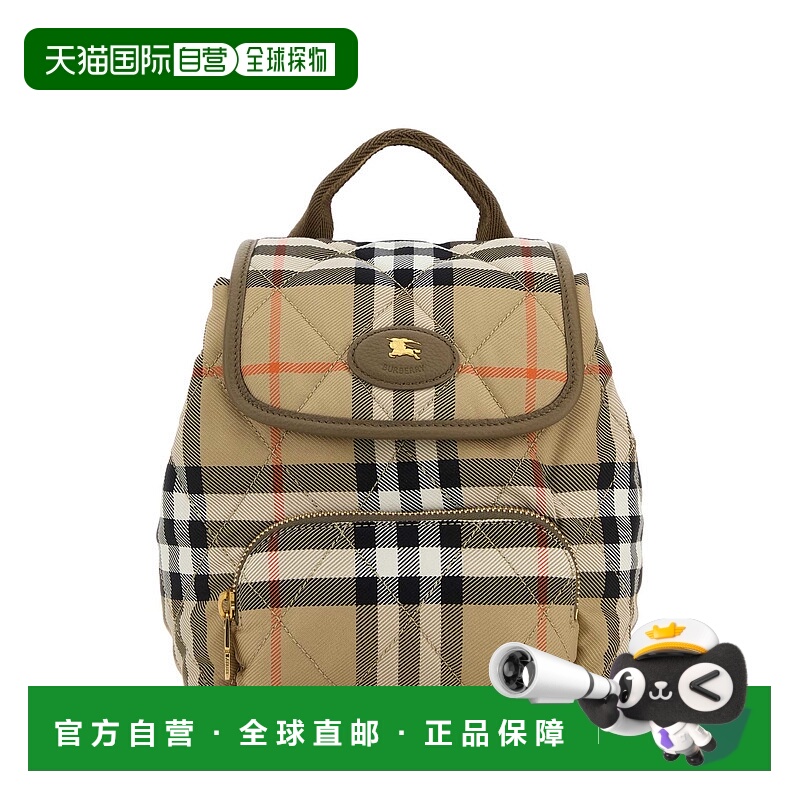 BURBERRY 女士手提包 8118909B9368 SS2026 浅棕色 MINI HORSESHO