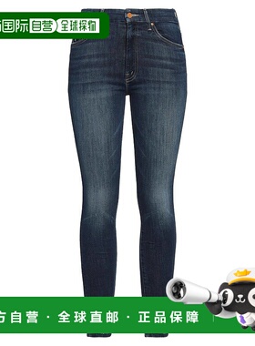 1h可退 潮奢 mother 女士 牛仔长裤 blue蓝色 舒适时尚牛仔裤