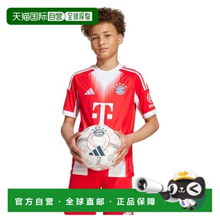 ADIDAS FC Bayern 25/26赛季主场青少年短袖T恤 中性