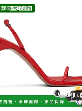 1h可退 潮奢 Amina Muaddi 女士 红色 Maya Slingback 凉鞋 MAYAS