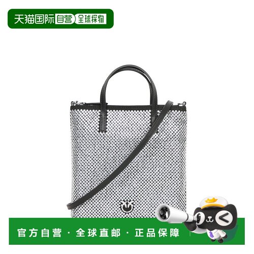 PINKO 女士单肩包 102746A218Z99N AW2024 黑色手提包
