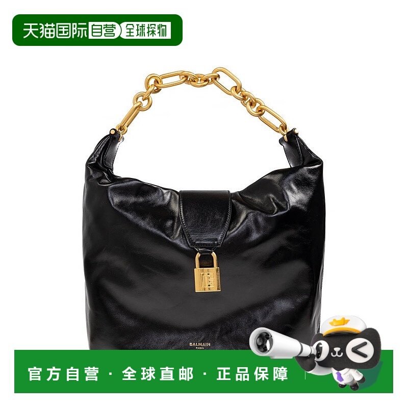 1h可退 潮奢 Balmain 巴尔曼 女士 Sync Hobo 小牛皮包 FN1BT003L,箱包皮具/热销女包/男包,通用款女包,淘宝优惠券,粉丝福利购,淘宝优惠卷