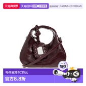 Handbag GANNI made SS2026 酒红色 女士手提包 B207001812520436