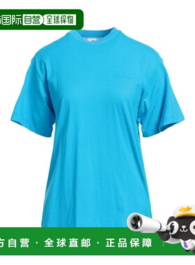 1h可退 潮奢 off-white 女士 T恤 blue蓝色 舒适时尚