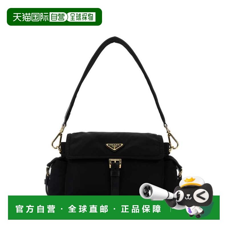 PRADA 女士手提包 1BD394VNOORDLNF0002 AW2025 斜挎包单肩包黑色,箱包皮具/热销女包/男包,通用款女包,淘宝优惠券,粉丝福利购,淘宝优惠卷