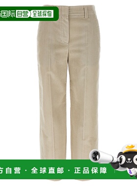 BRUNELLO CUCINELLI 女士直筒裤休闲裤 MA180P9078C2430