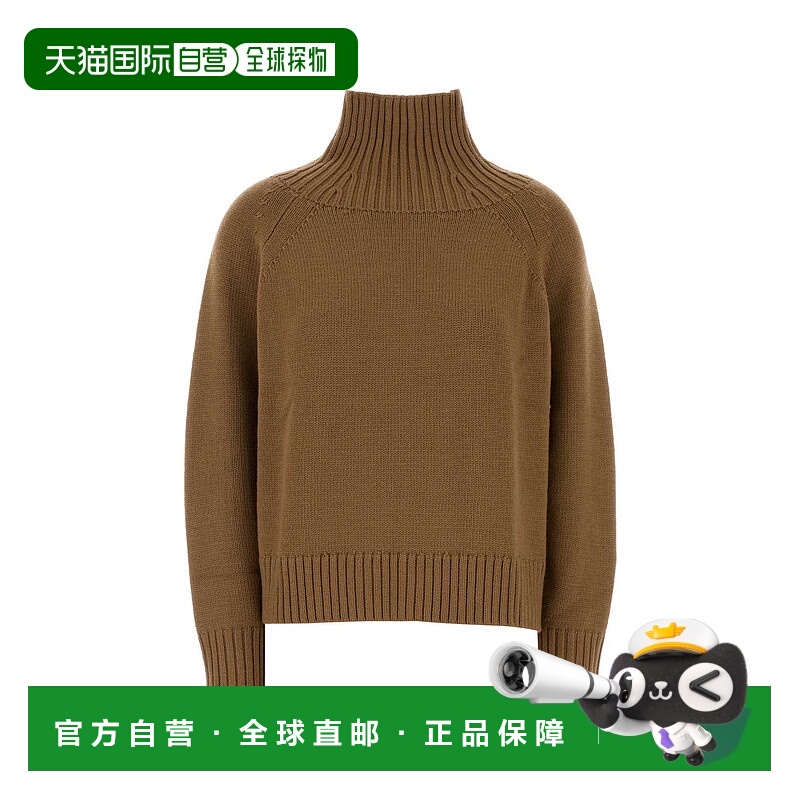 1h可退 潮奢 Michael Kors 迈克高仕 女士 驼色羊毛毛衣 MF561CGF