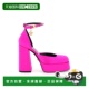 VERSACE 粉红色 SS2024 女士高跟鞋 1007718DRA671PA4V