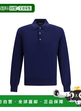 1h可退 潮奢 Tom Ford 汤姆 福特 男士 长袖Polo衫 KPL050YMC040U