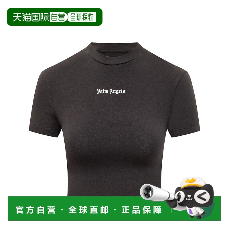 1h可退 潮奢 Palm Angels 棕榈天使 女士 黑色 Classic Logo Baby