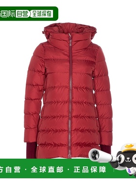 HERNO 女士羽绒服 PI0660D12004Z6705 AW2025 红色 HOODED ZIP-UP