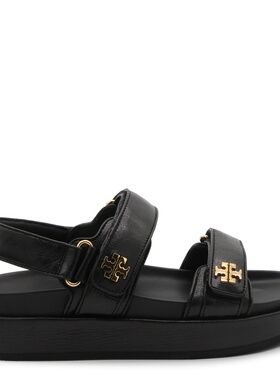 TORY BURCH 女士高跟鞋 144328001 CO 黑色 Kira leather sandals