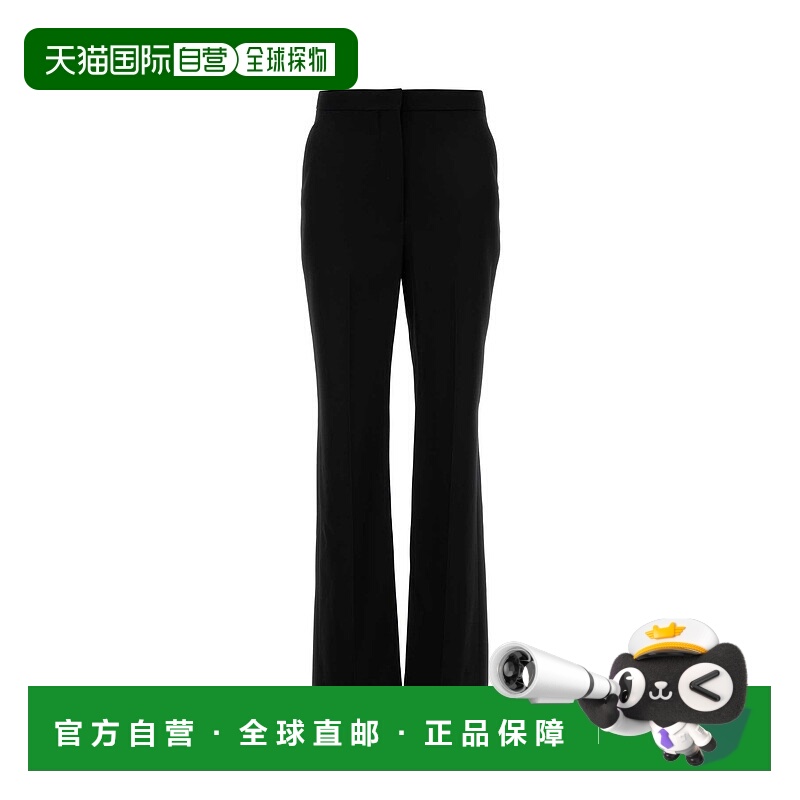 1h可退 潮奢 Givenchy 纪梵希 女士 黑色羊毛裤子 BW516Q164J