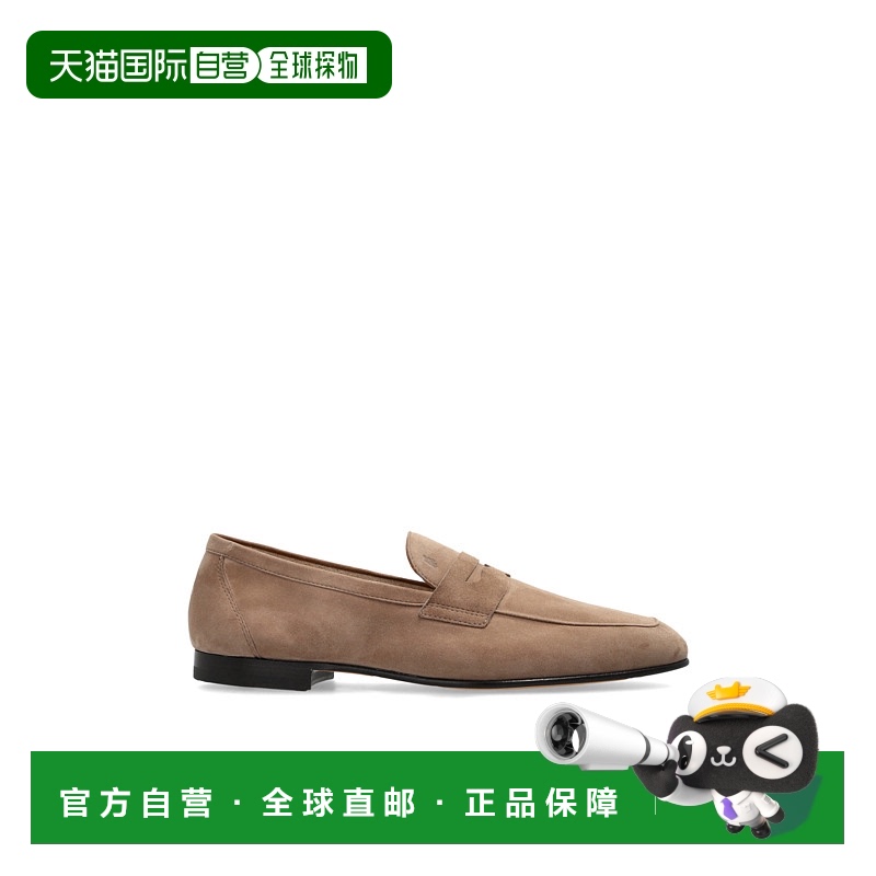 1h可退 TOD'S 男士商务休闲鞋 XXM13L0IG20HR00C413 CO 棕色 Sued