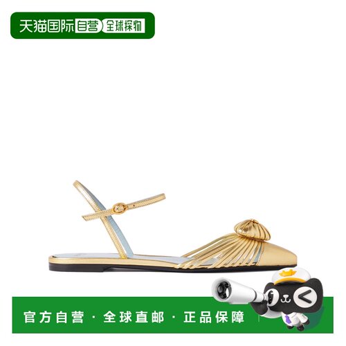 VALENTINO 女士休闲鞋 WS0LX5RURI8M SS2026 花色 皮革后绊带平底