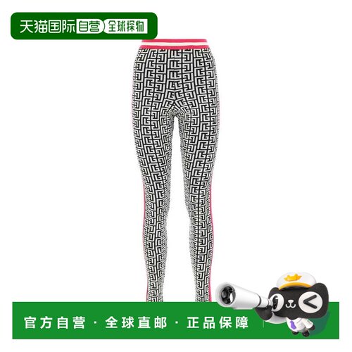 BALMAIN 女士休闲裤 YF2PD005KB02EEB AW2023 黑【付后1h可退】