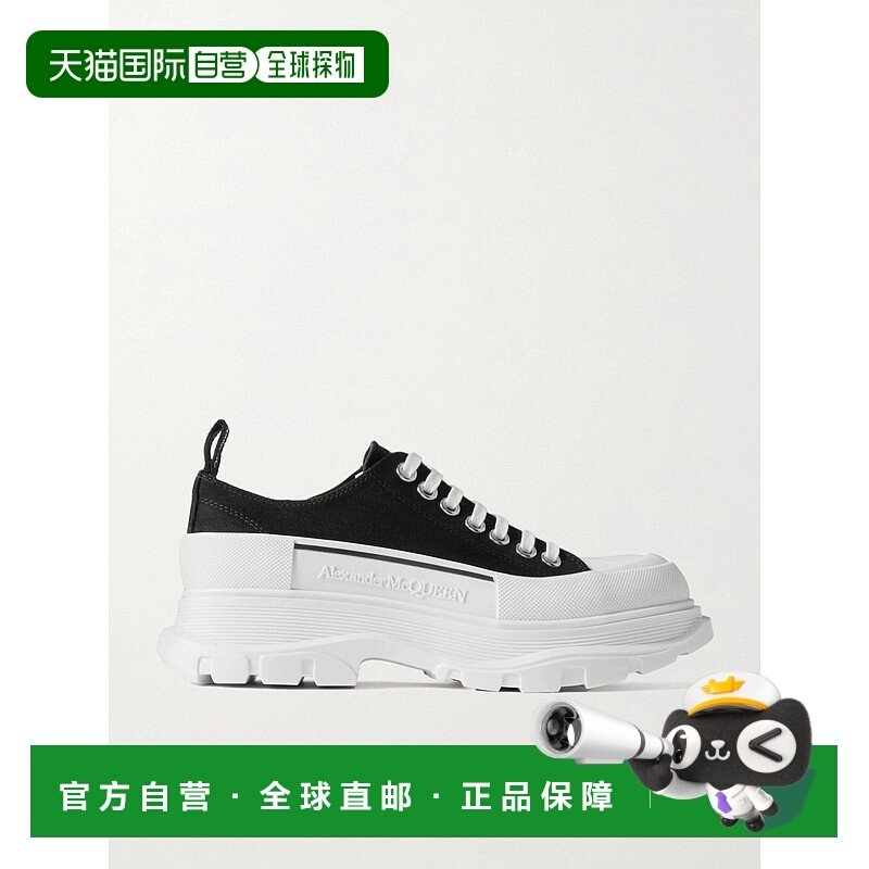 潮奢 mcqueen 亚历山大 麦昆 女士 Tread Slick系带休闲运动鞋 69