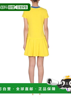 1h可退 MOSCHINO 女士连衣裙 043305411027 SS2022 黄色 