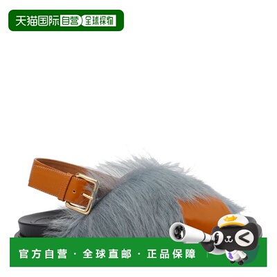 1h可退 潮奢 Marni 玛尼 女士 交叉绑带 Fussbett 凉鞋 FBMS01810