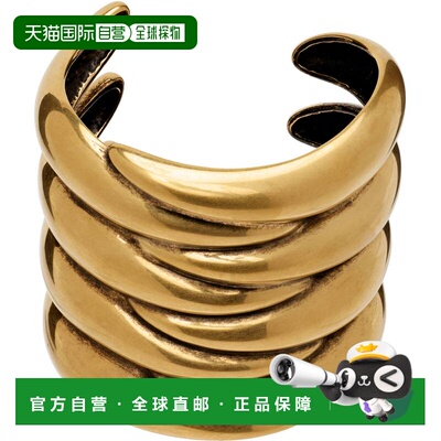 KHAITE 女士 Cyclone 手镯 10133006440ANTIQUEGOLD