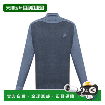 1h可退 ETRO 男士针织毛衣 MRKF0071AL258B0537 AW2024 蓝色长袖