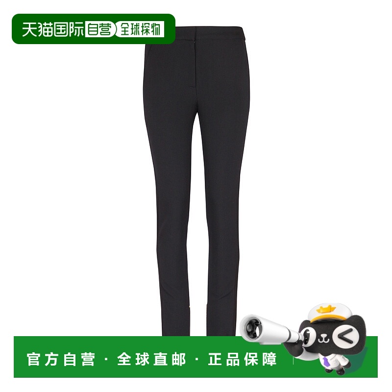 1h可退 BALMAIN 女士运动裤 EF0PM045ME54EAP SS2025 黑色 Trouse