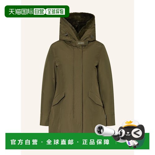 WOOLRICH 女士户外风衣 100291392216000 CO 卡其色 BEAKER down