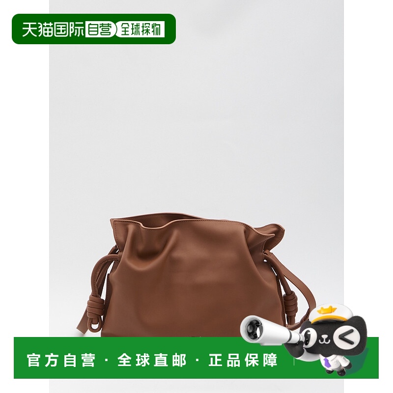 1h可退 LOEWE 女士手提包 A411FC1XD44927 SS2026 棕色 Flamenco