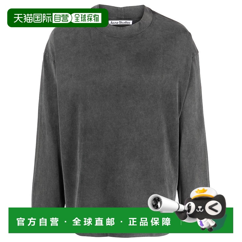 1h可退 潮奢 Acne Studios 艾克妮 女士 徽标棉质T恤 CL0220