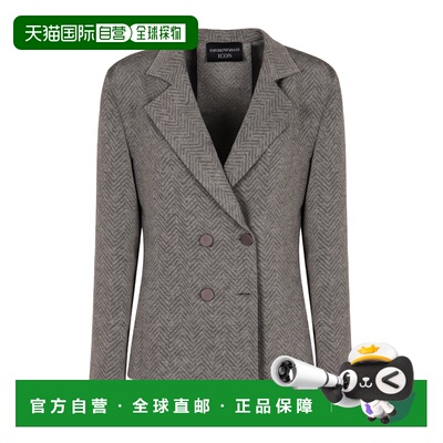 1h可退 奢淘 Emporio Armani 翻领长袖西装外套 女 EW002239TE157