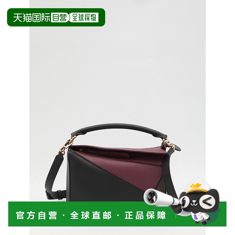 1h可退 LOEWE 女士手提包 A510S21XC11101 AW2025 黑色 Puzzle Ed