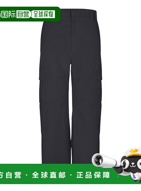 GIVENCHY 男士休闲裤 BM516C14RB001 SS2024 黑色 工装卫裤休闲裤