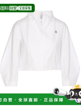 GIVENCHY 女士衬衫 BW61CK15JT100 SS2025 白色