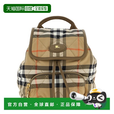 BURBERRY 女士双肩包 8118909SAND SS2026 花色 'Horseshoe' mini