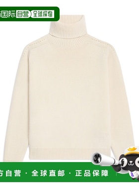 CELINE 女士针织衫 2A57I384D01AV AW2025 白色 羊毛羊绒长袖毛衣